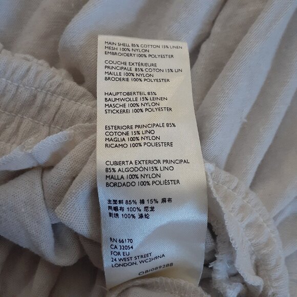 Free People Cream and Multicolor Embroidered Blouse - Picture 10 of 15